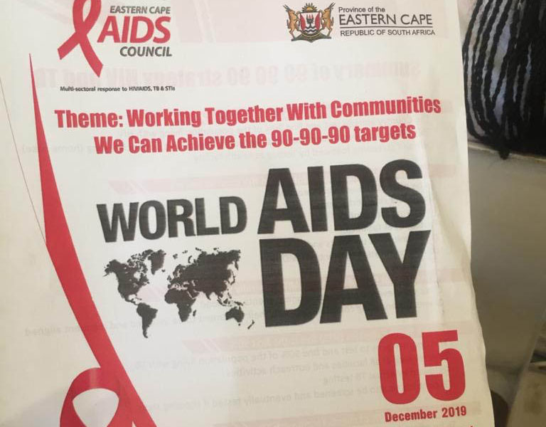 Eastern Cape Provincial WAD event on 5th of December 2019